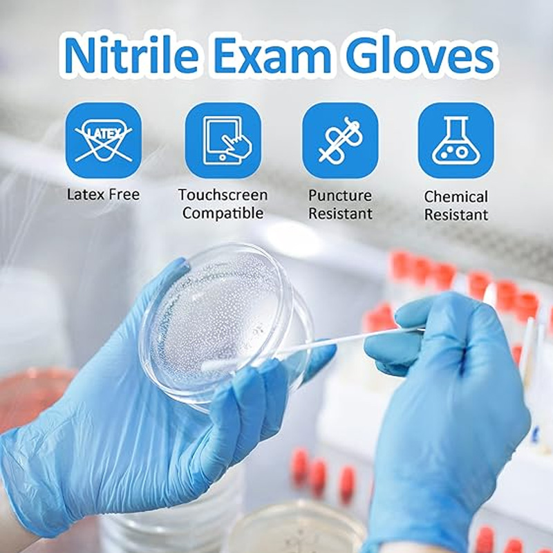 Tıbbi Sınıf Mavi Nitril Eldive - Exam Glove Nitrile incelemesi ve fiyatı