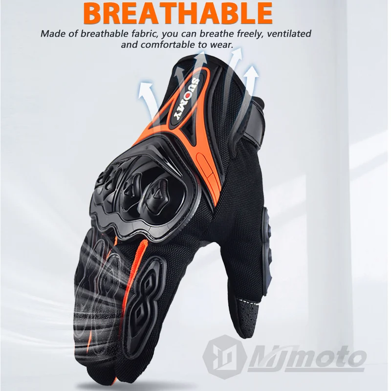 SUOMY Yazlık Dokunmatik Ekranl - Motorcycle Glove Knuckle incelemesi ve fiyatı